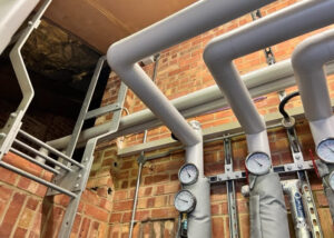 Image of Pipes from the Elson project that Pure Mechanical Worked on